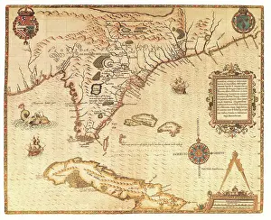 1565: Map of Florida 1565