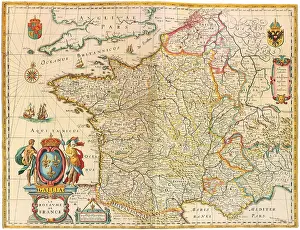 1631: Map of France 1631