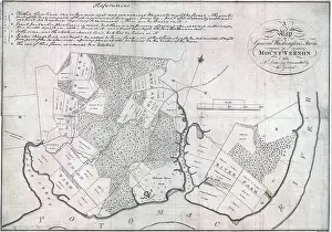 Surveyed: A map of General Washington's farm of Mount ?