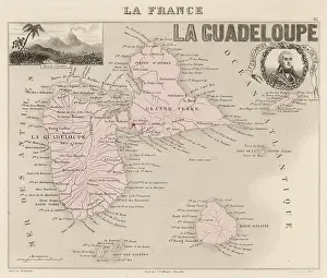 Guadeloupe: Map of Guadeloupe