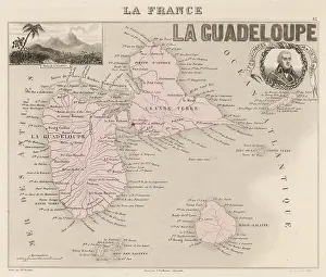 Guadeloupe: Map of Guadeloupe