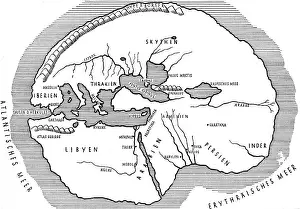 Halicarnassus: Map after Herodotus of Halicarnassus