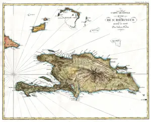1802: Map of Hispaniola, 1802