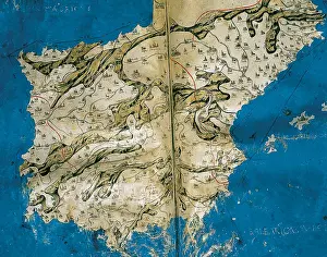 Map of the Iberian Peninsula