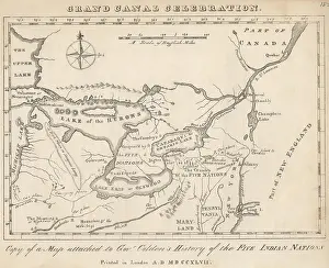 Colden: Map of the Five Indian Nations of the Province