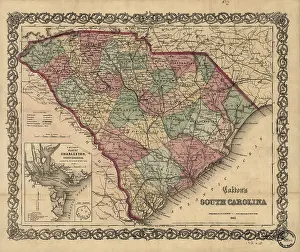 Colton: Map - information - geography - South Carolina
