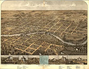 Ruger: Map - information - landscape - South Bend - Indiana