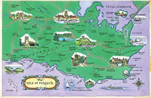 Purbeck: Map - The Isle of Purbeck