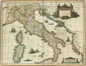 1631: Map of Italy 1631