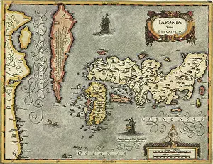 Treks: Map of Japan - 1647