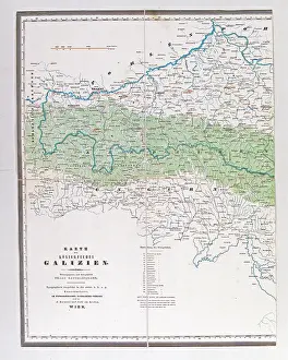 Topographic: Map of the Kingdom of Galicia (Part 1). 1841