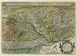 Historischer: Map of the Kingdom of Hungary. By