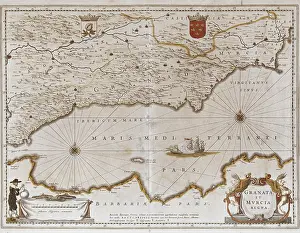 Tiros: Map of the kingdoms of Granada and Murcia (Granata