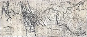 Meriwether: A map of Lewis and Clark's track, across ?