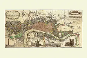 Correct: Map of London in 1796