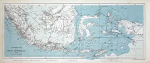 Russel: Map of the Malay Archipelago