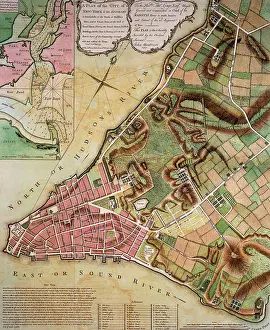 1765: Map of Manhattan 1765