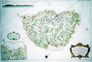 Bellin: Map of Mauritius