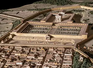 Augustus: Map model, Antiga Audiencia, Tarragona, Catalonia, Spain