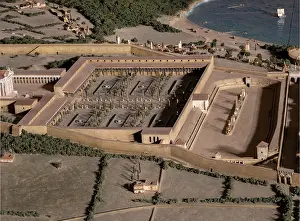 Augustus: Map model, Antiga Audiencia, Tarragona, Catalonia, Spain