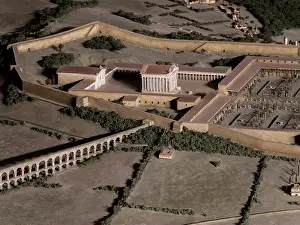 Augustus: Map model, Antiga Audiencia, Tarragona, Catalonia, Spain