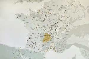 Vercingetorix: Map, Musee Archeologique de la Bataille de Gergovie