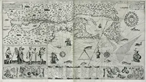 Seminary: Map, Musee de la Civilisation, Quebec City, Quebec, Canada