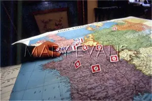 Denoting: MAP OF NAZI EUROPE