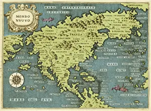 1572: Map of the New World, 1572