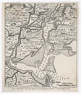 Staten: Map of the New York Area