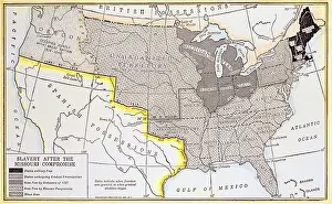 Compromise: Map of North America 1820