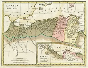Numidia: Map of Northern Africa