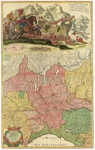 1710: Map of Northern Italy 1710