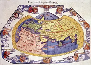 Typus: Map of the Old World according to Ptolemy, 2nd century