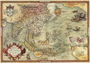 Mermaids: Map of the Pacific 1570