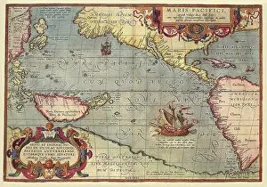 1589: Map of the Pacific 1589