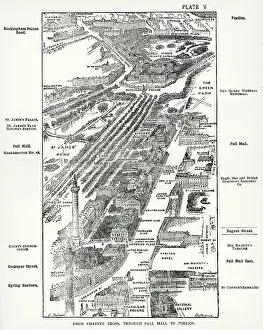 Pall: Map of the Pall Mall area of London
