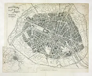 Environs: Map of Paris