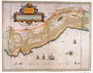 Stretches: Map of Peru 1633