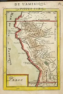 Capricorn: Map of Peru - 1683 - Mallet