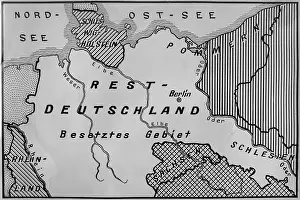 Smash: Map of Restdeutschland (rump Germany), 1939