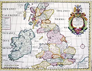 Map of Roman Britain and the British Isles