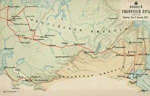 Map of the Russian Empire
