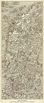 1539: Map - Scandinavia - 1539