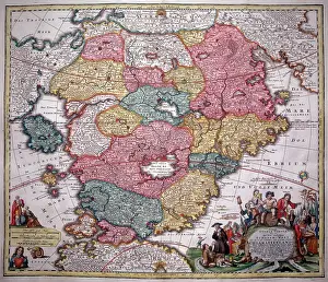 Idleness: Map of Schlaraffenland, or Utopia