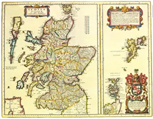 1654: Map of Scotland 1654