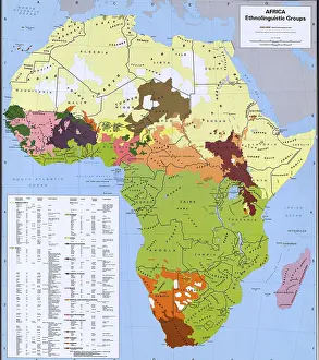 Instability: Map showing ethnology and linguistic groups ?