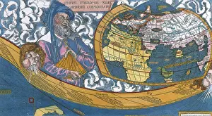 Ptolemy: Map showing Ptolemy 1507
