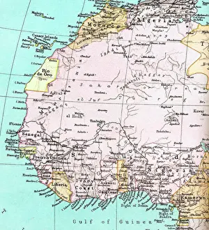 Timbuktu: Map Showing Timbuktu (W Africa)