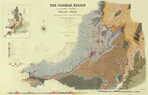 1838: Map of the Silurian Region (Murchison, 1838)
